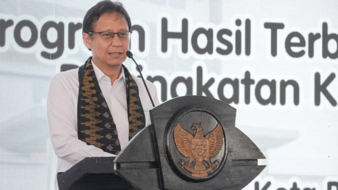 Menteri Kesehatan RI, Budi Gunadi Sadikin di RSUD Kota Bima