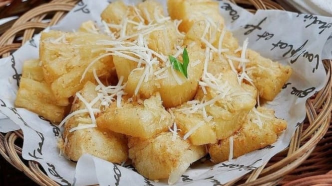 Singkong keju merekah ternyata bikinnya mudah