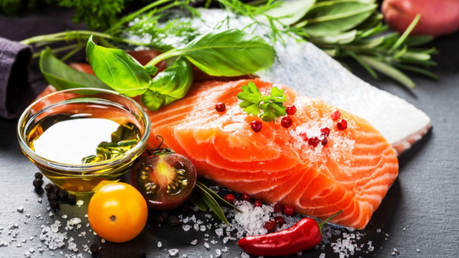 Makanan utama untuk diet Mediterania