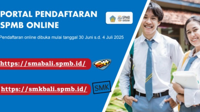 Cek Jalur Penerimaan Siswa Baru SPMB Bali 2025