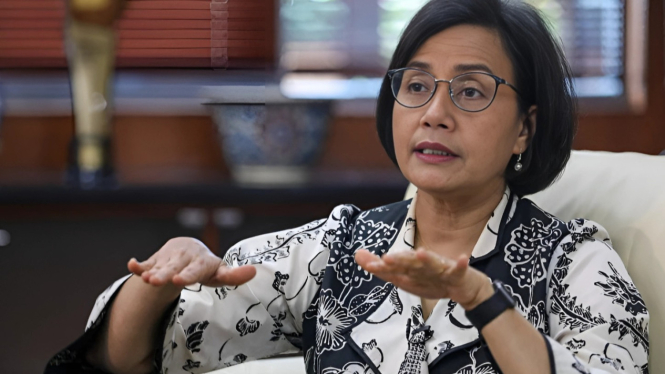 MENKEU Sri Mulyani menjelaskan skema stimulus ekonomi baru