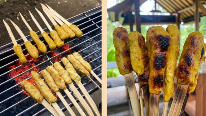 Sate Lilit khas Bali
