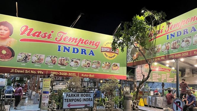 Nasi Tempong Indra Kuliner Legendaris di Bali