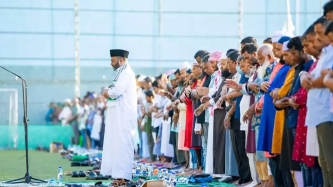 Salat Id dan salat Jumat masih jadi perdebatan di masyarakat