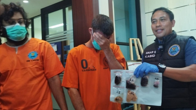 WN India dan Australia yang diamankan BNNP Bali