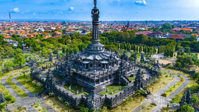 Arsitektur Museum Bajra Sandhi yang mencerminkan filosofi Hindu