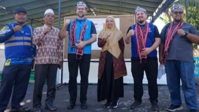 Delegasi Turki dan Pemkab Lombok Barat berfoto