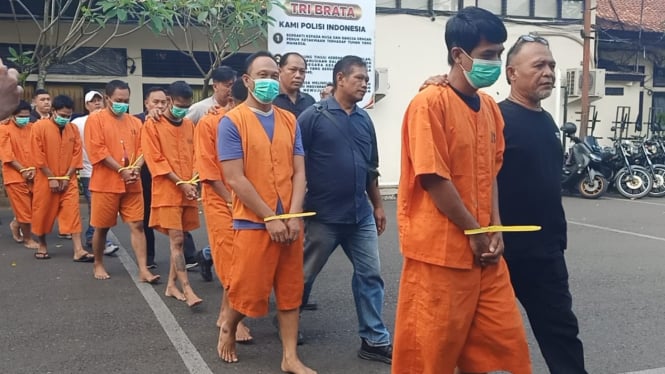 Polres Jembrana aman 7 orang tersangka kasus narkoba