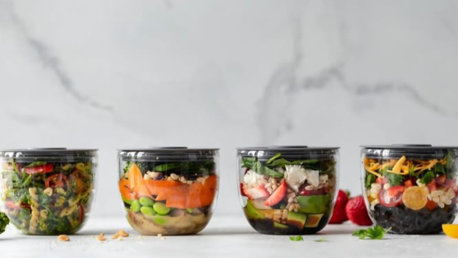Meal prep warna-warni bikin makan sehat jadi lebih menyenangkan