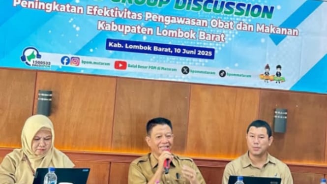 Pemkab Lombok Barat bersama BBPOM Mataram gelar FGD
