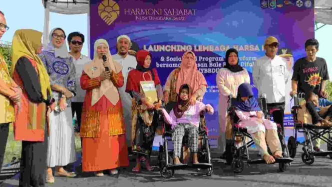 Lounching Lembaga HARSA NTB dihadiri Oleh Gubernur NTB