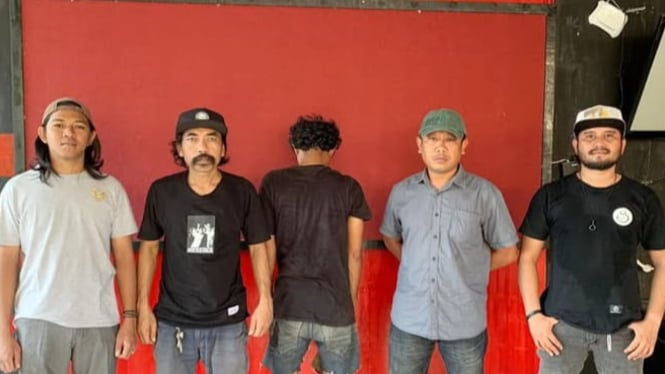 Pelaku pencuri daging diamankan di Polsek Rasanae Barat