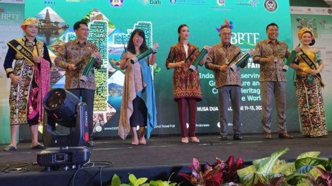 Menpar RI Widiyanti Putri Wardhana buka BBTF 2025 di BICC