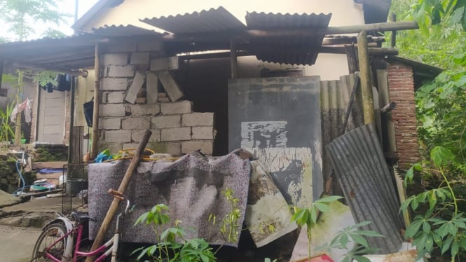 Kondisi di salah satu kawasan kumuh