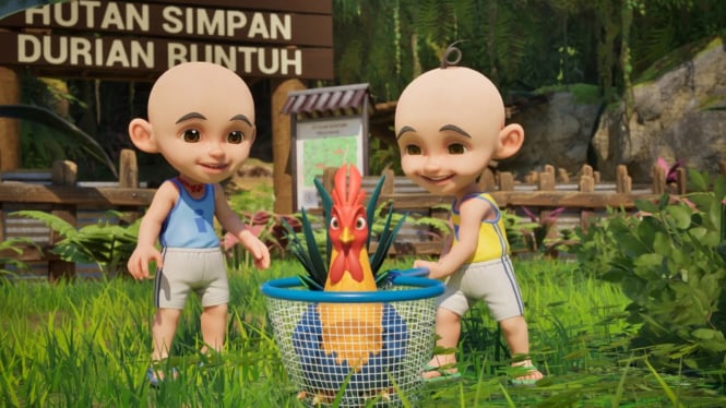Upin Ipin dengan grafik memukau