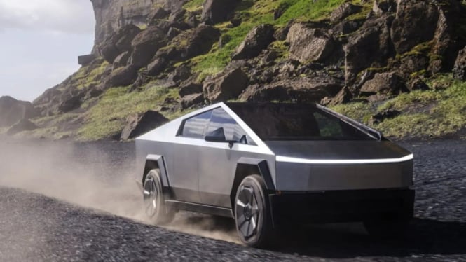 Tesla stop sementara produksi Cybertruck pada akhir Juni 2025.