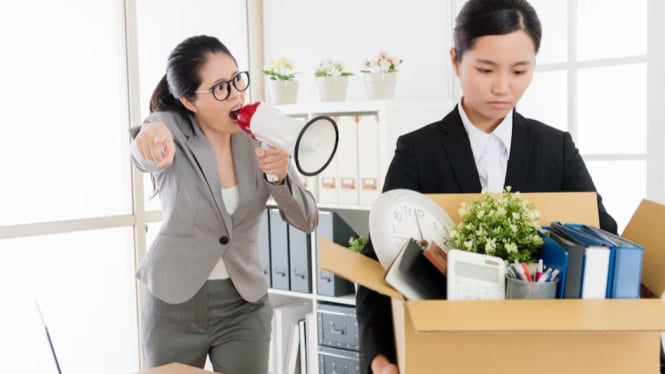 Seorang atasan yang semenah menah terhadap karyawannya