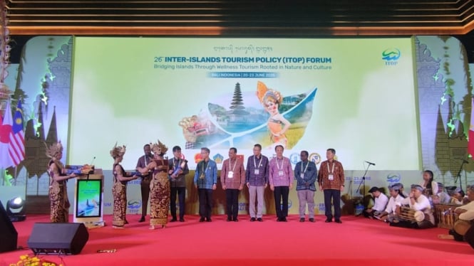 Pembukaan forum ITOP 2025 di Bali