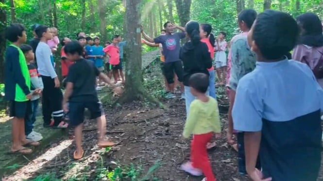 TWA Kerandangan saat berlangsungnya program demo masak
