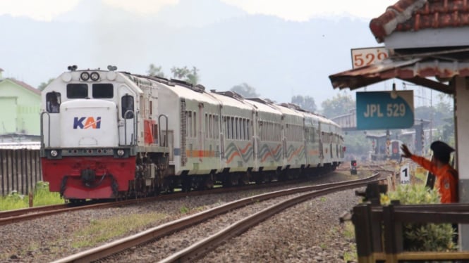 Rangkaian KA Joglosemarkerto yang tiketnya paling banyak dipesan