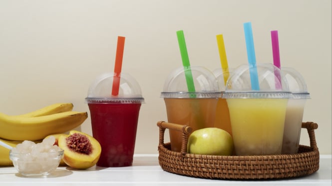 Minuman manis terasa segar ketika diminum