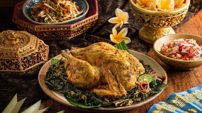 Ayam Betutu Khas Bali dengan Bumbu Khas Base Genep