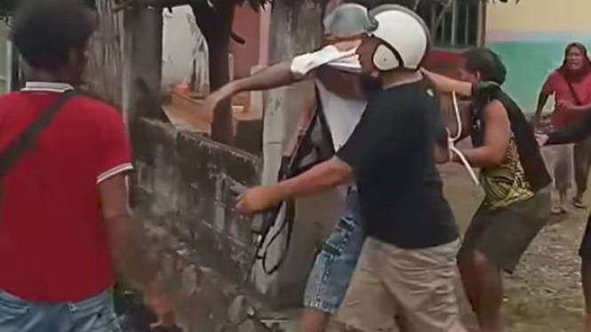 Tangkapan layar penangkapan 3 pengedar sabu di Dompu