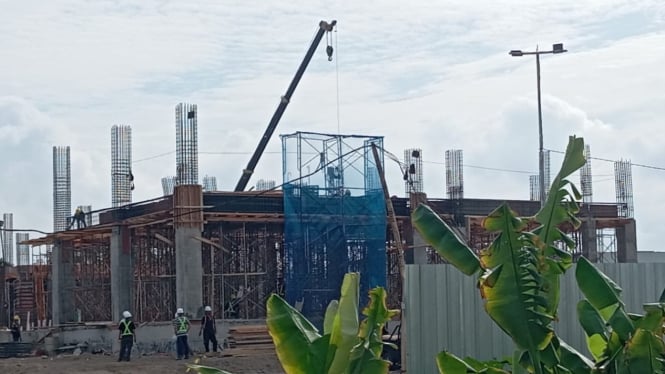 Progres Pembangunan Kantor Walikota Mataram