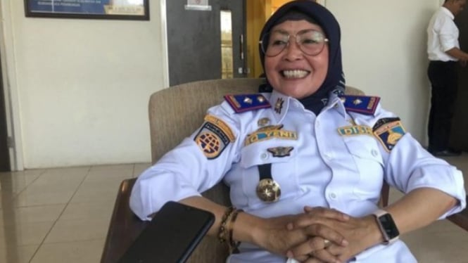 Kepala Dishub Lobar, Baiq Yeni Satriani Ekawati