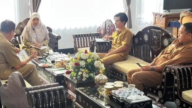 Plt. Kadiskes Lobar, H Zulkipli bersama Wakil Bupati Lobar