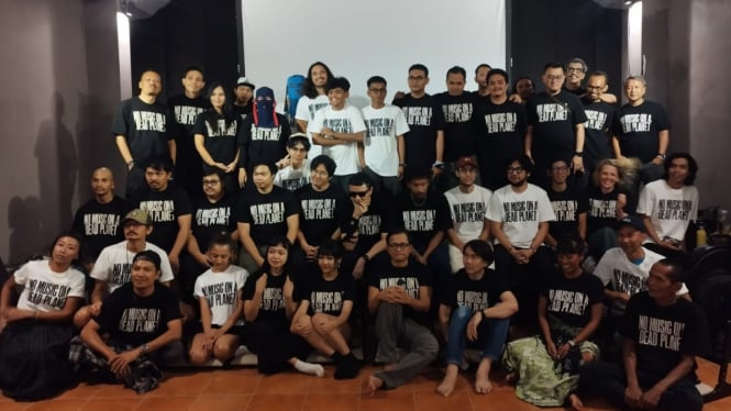Puluhan musisi Indonesia lokakarya di Ubud bahas isu krisis iklim