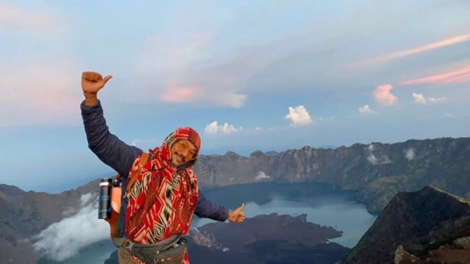 Sosok Agam Rinjani Pengevakuasi Juliana Marinz