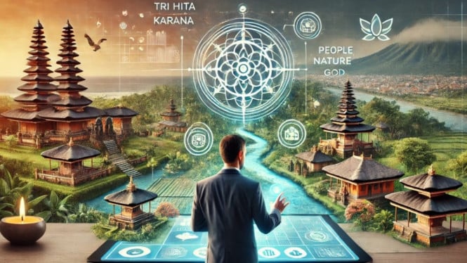 harmoni profit, planet, dan people ala Tri Hita Karana