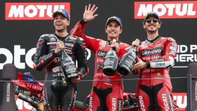 Marquez menang di MotoGP Belanda 2025