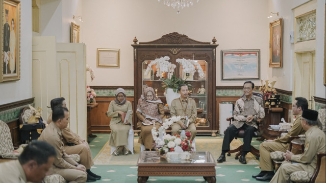 Pertemuan Bupati Magelang dengan Sri Sultan Hamengku Buwono X