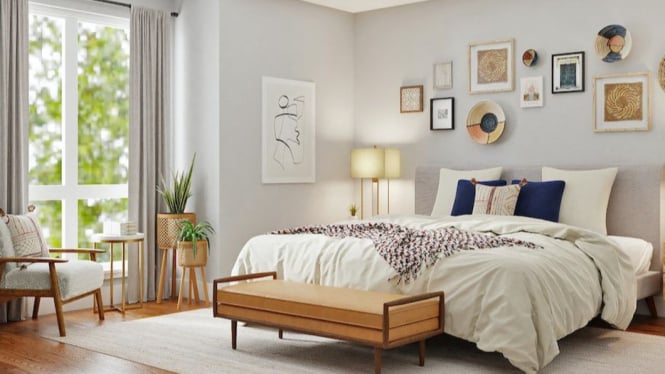 Warna kamar tidak sekadar estetika, tapi juga memengaruhi mood