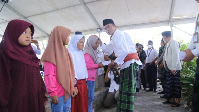 Santunan anak yatim dalam Rahman Rahim Day tahun 2024 lalu