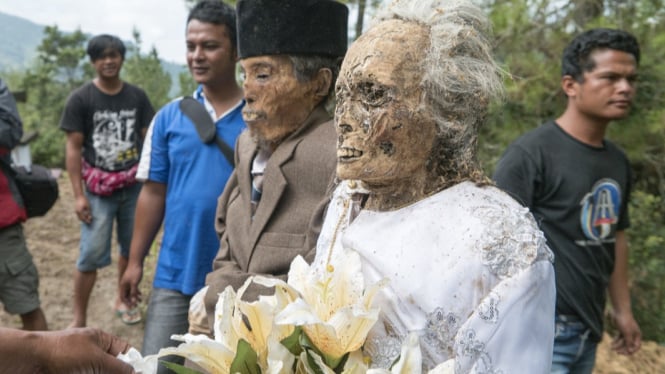 Ritual Ma'nene jenazah Tana Toraja