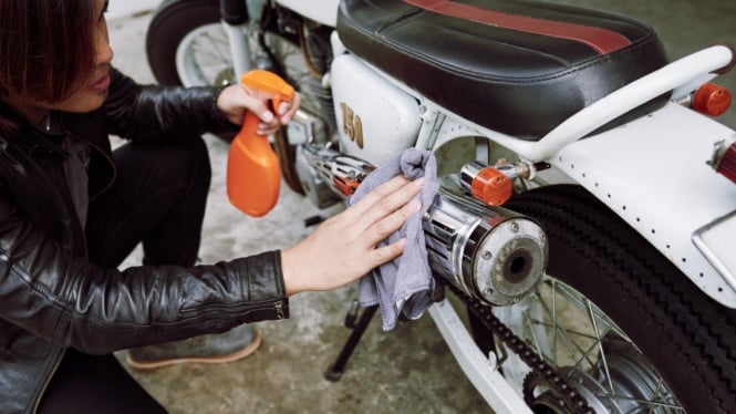 Kesalahan Mencuci Motor yang Sering Dilakukan