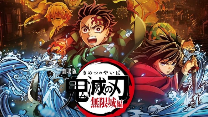 Poster Film Demon Slayer Infinity Castle