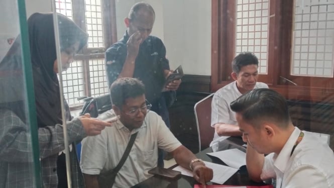 Jurnalis Radar Bali, Andre laporan di Direktorat Siber Polda Bali