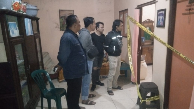 Lokasi rumah Marsina yang menjadi korban pencurian dengan