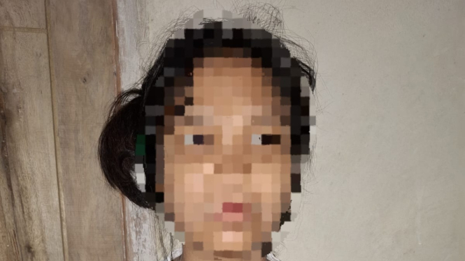Sosok W yang membuang bayinya.