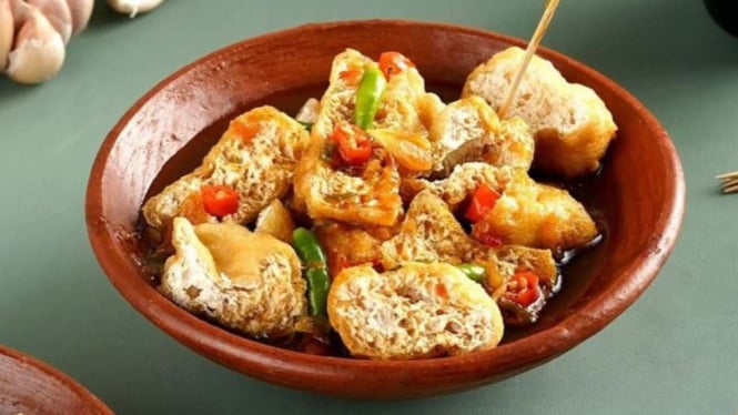Tahu Gejrot Khas Cirebon