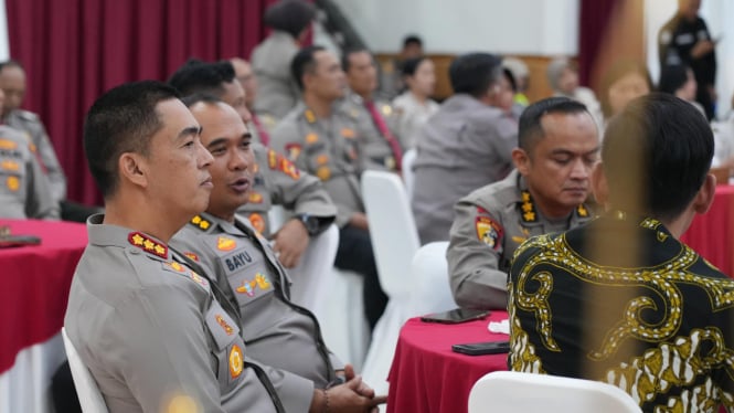 Kapolresta Mataram Hadiri Acara Sertijab di Polda NTB