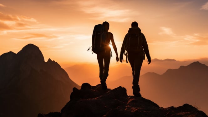 Wisata Mendaki Seru di Perbukitan Desa Talibeng