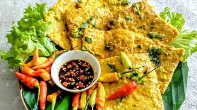Tempe Mendoan Garing di Luar Lembut di Dalam