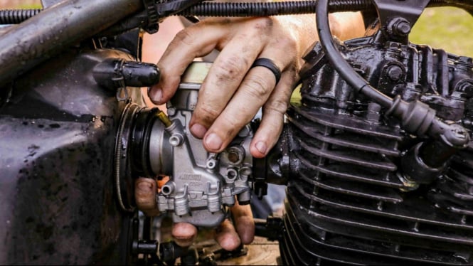 Motor responsif berkat karburator yang bersih