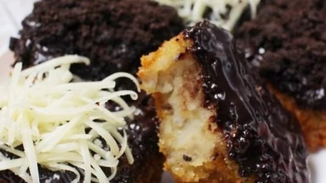 Pisang Nugget Cokelat Keju Rumahan
