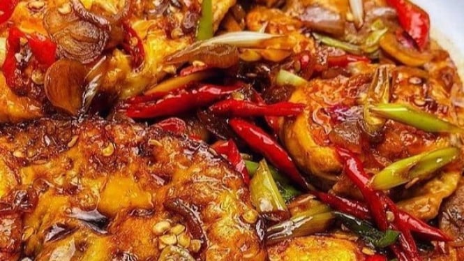 Telur Ceplok Kecap Pedas Manis